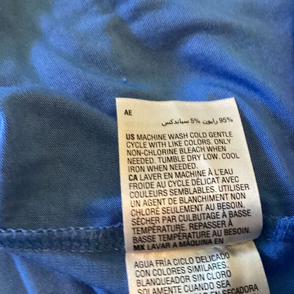 NWT. Jenni Brand Women’s 2 PC Pajama Set Size Medium in Blue and White - Picture 13 of 14